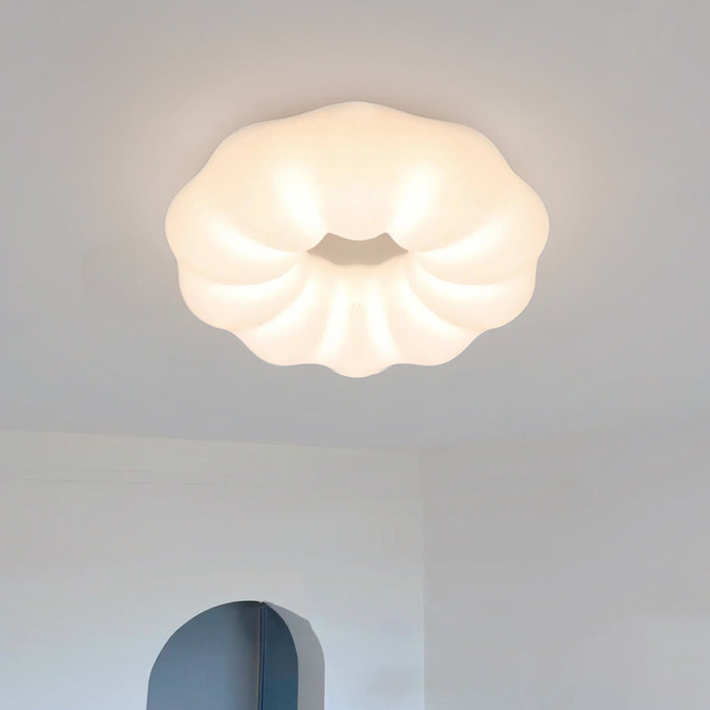 Pumpkin ceiling lamp