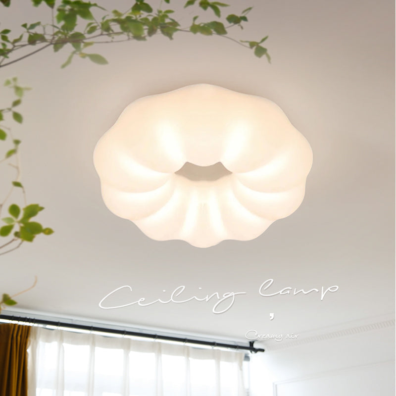 Pumpkin ceiling lamp