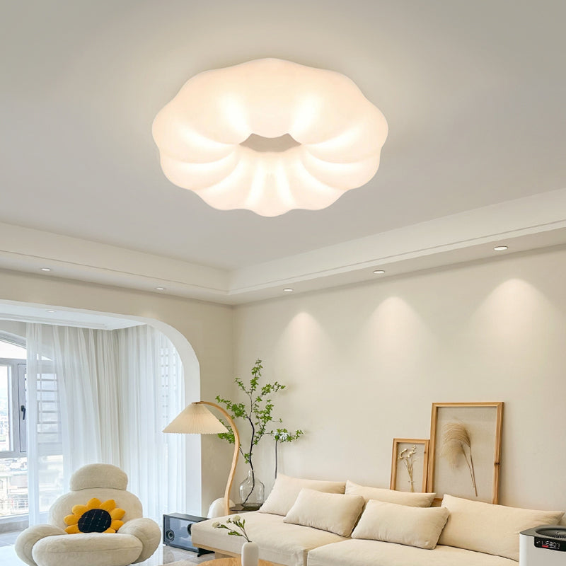 Pumpkin ceiling lamp
