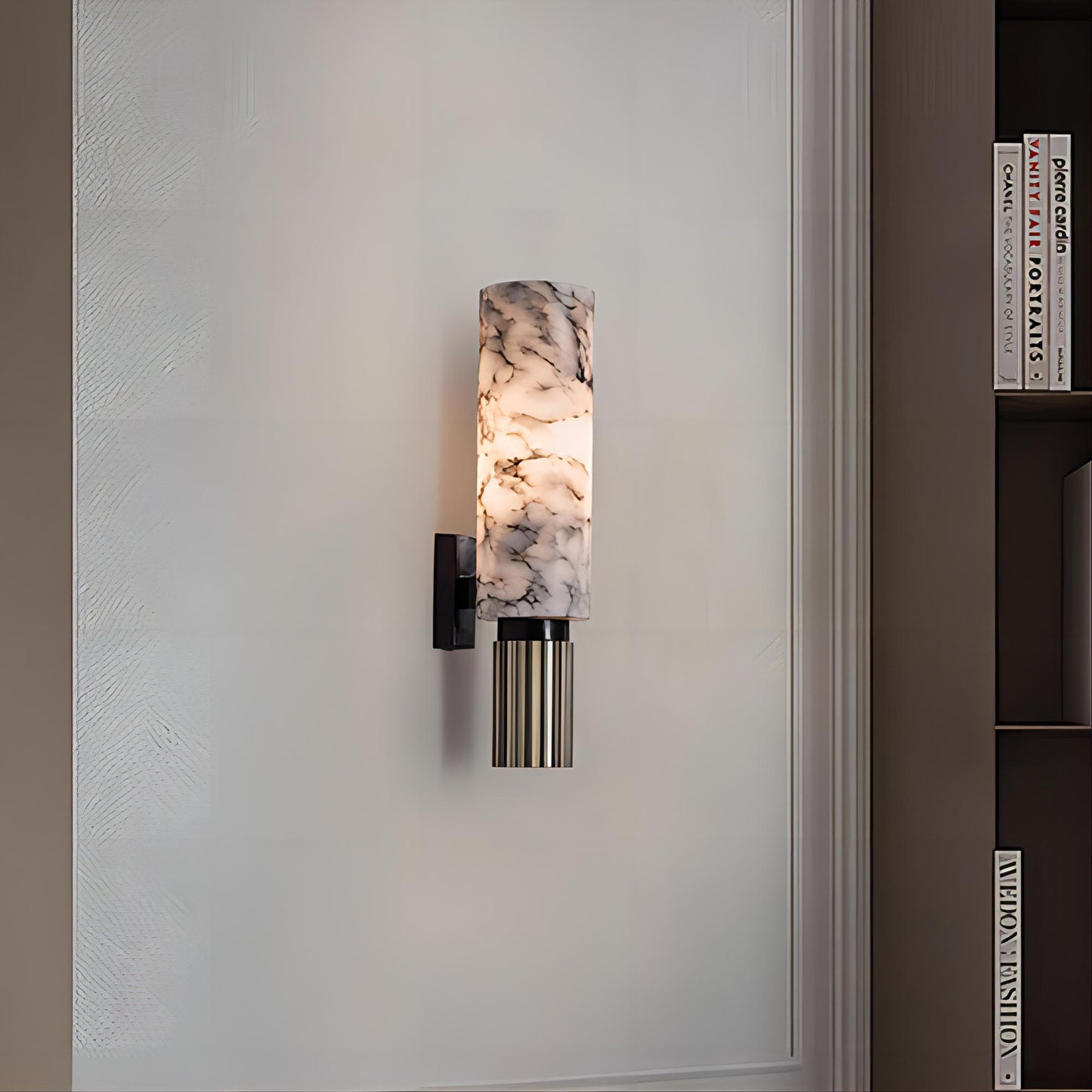 Torch Alabaster Wall Lamp
