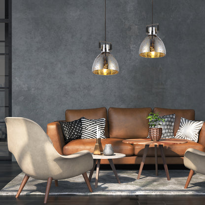 Cloche Glass Pendant Lamp