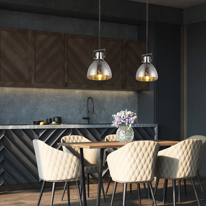 Cloche Glass Pendant Lamp