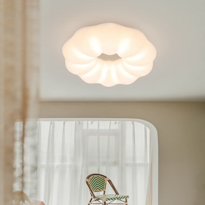 Pumpkin ceiling lamp