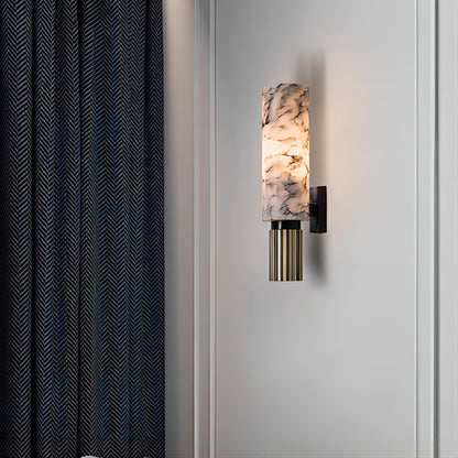 Torch Alabaster Wall Lamp