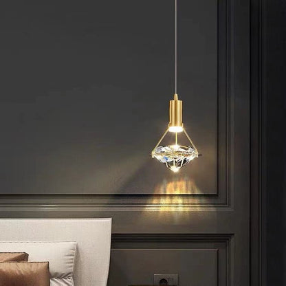 Crystal Diamond Exterior Chandelier