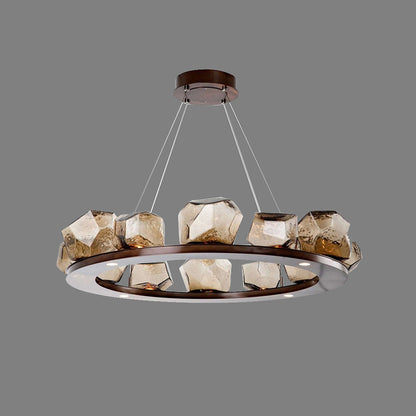 Gem Ring Chandelier